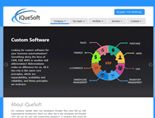 Tablet Screenshot of iquesoft.net
